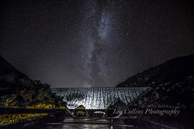 The Caban Coch Dam, Elan Valley. 